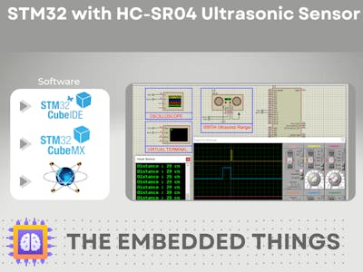 STM32 with HC-SR04 Ultrasonic Sensor