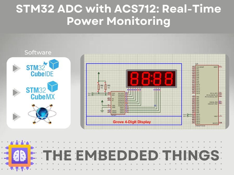 STM32 TM1637 4-Digit Display Interface