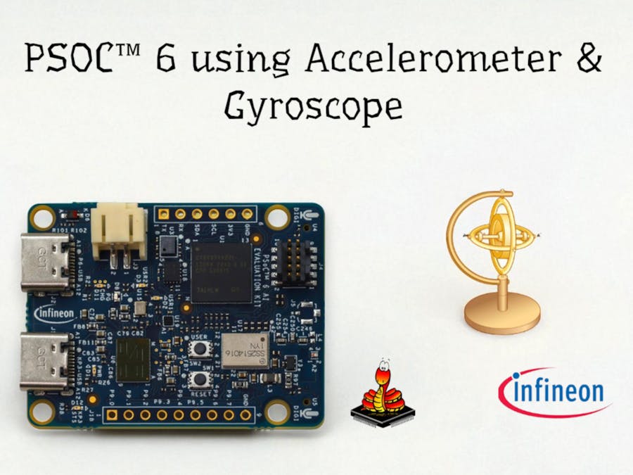 Accelerometer & Gyroscope with PSOC™ 6 and MicroPython