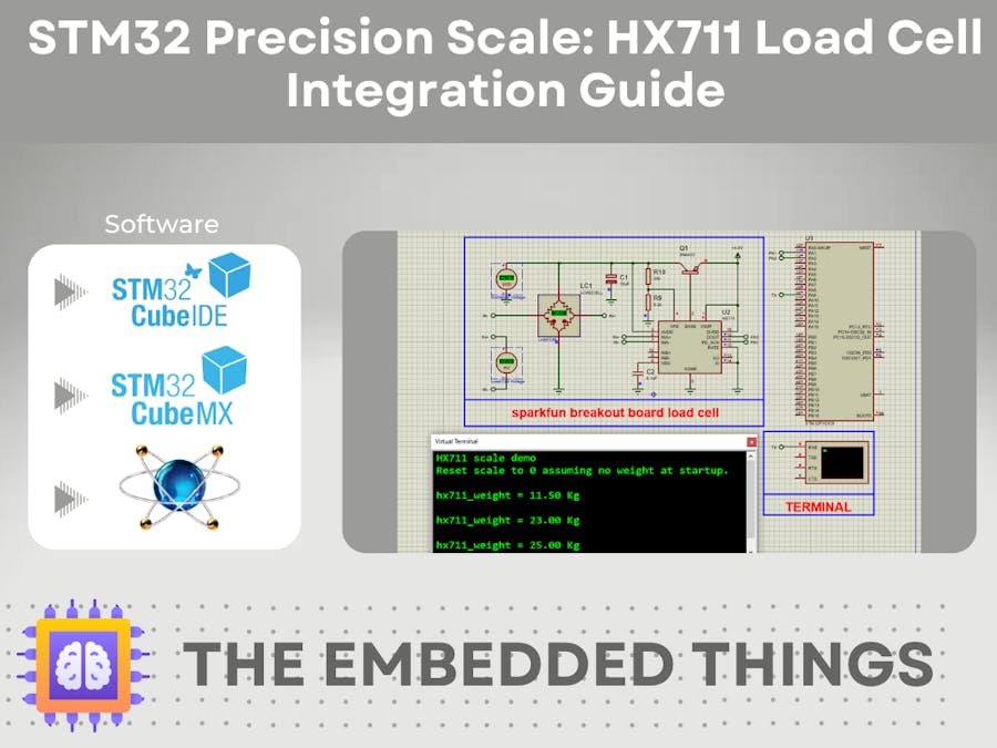 STM32 Precision Scale: HX711 Load Cell Integration Guide