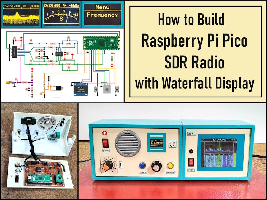 Build a Raspberry Pi Pico SDR Radio with Waterfall Display