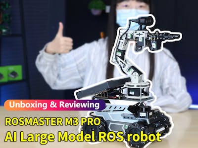 【Unboxing and Reviewing】---ROSMASTER M3 Pro ROS2 Robot with