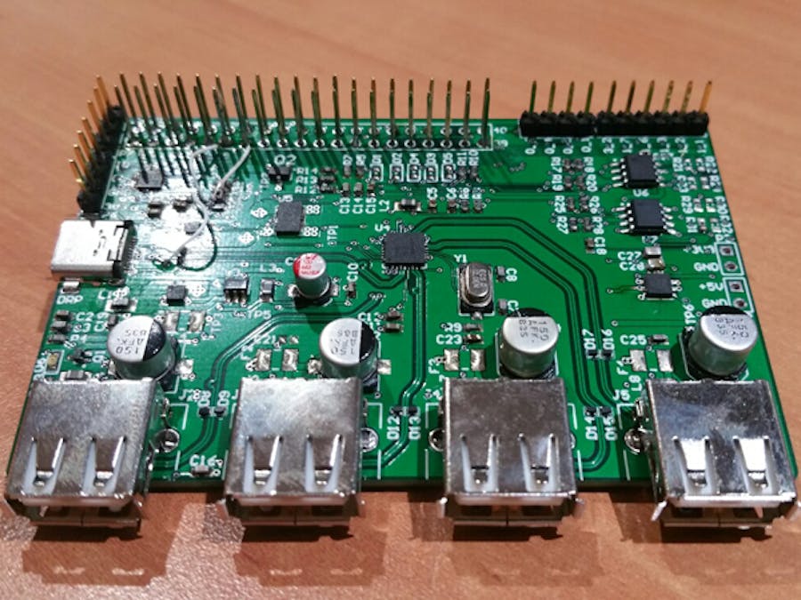 Type C USB Hub With Raspberry Pi And PiCHUB