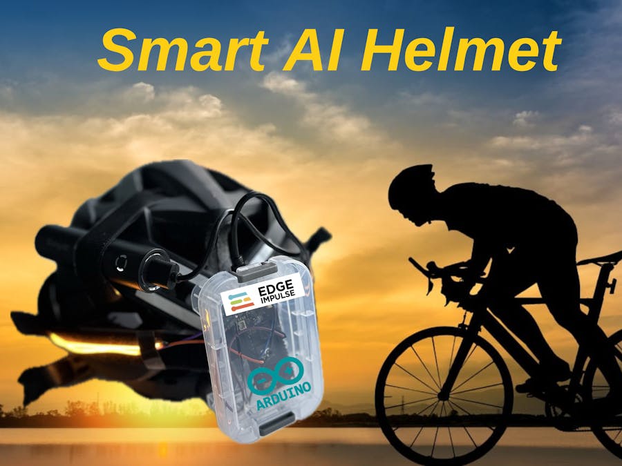 Smart AI helmet for Cyclist