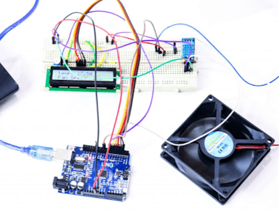 Temperature Controlled Fan using Arduino