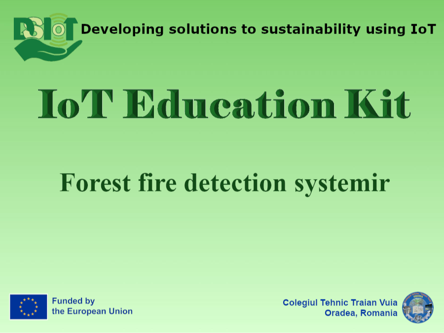 Forest fire detection system