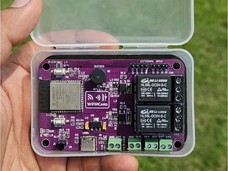 WiFIRCard – Smart Appliance Controller with Arduino IDE
