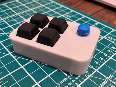 My first DIY - A Macro Pad with a Micro Trial by Fire