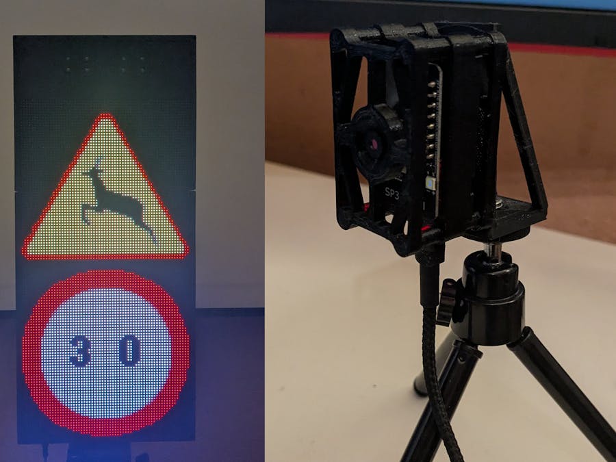 Animals on Road Monitor and Warning System