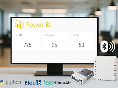 Streaming BLE Sensor Data into Microsoft Power BI