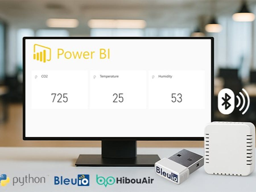 Streaming BLE Sensor Data into Microsoft Power BI
