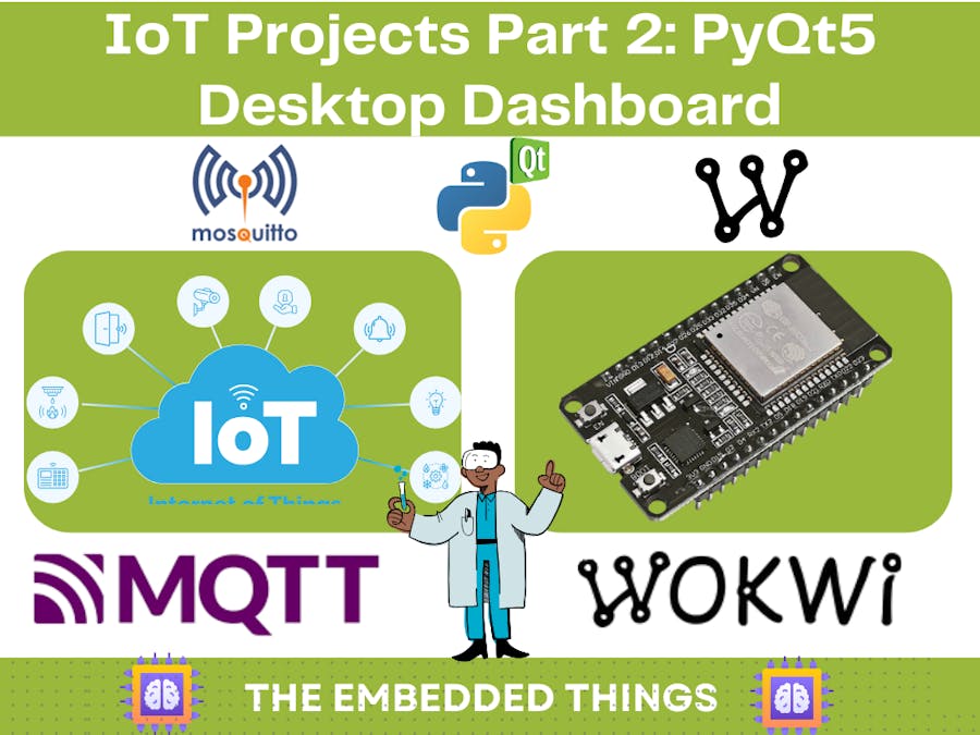 IoT Projects Part 2: PyQt5 Desktop Dashboard