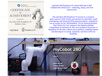 myCobot 280 Pi: Beginner's Technical Review & Guide