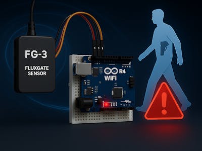 How to Build a DIY Walkthrough Detector Using Arduino UNO
