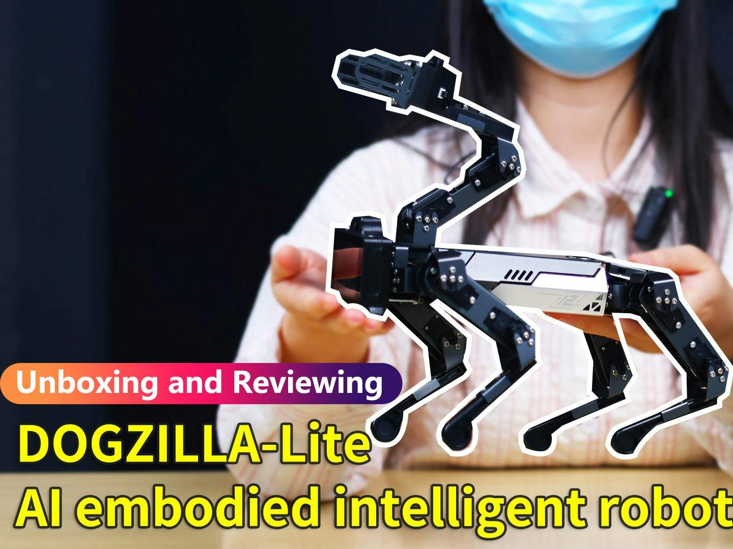 15DOF AI Large Model Bionic Robot Dog - Hackster.io