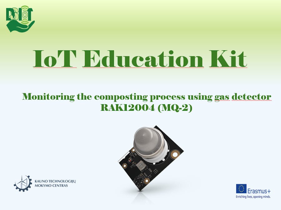 Using gas detector RAK12004 - MQ-2