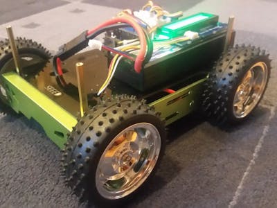 Arduino 101 BLE Rover