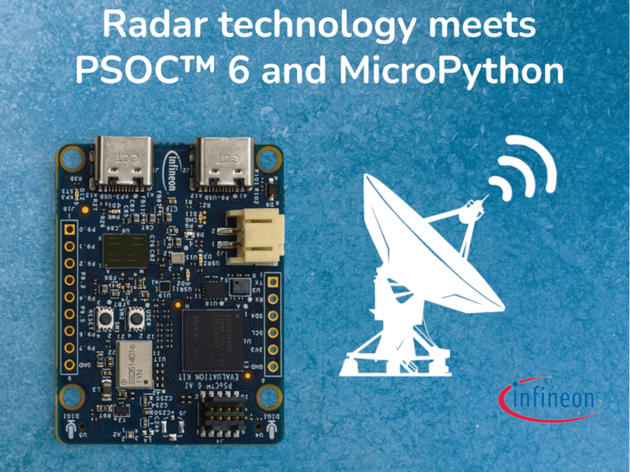 Explore the Environment using BGT60-Radar and MicroPython
