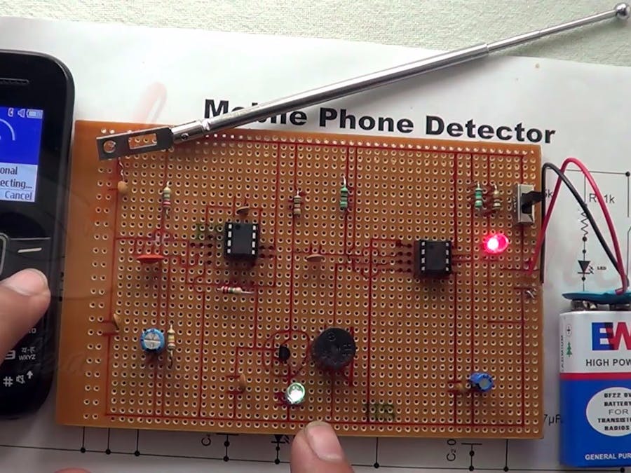 Basic Cell Phone Detector 
