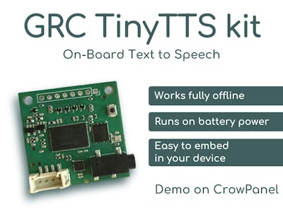 From Silent Board to Talking Buddy