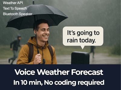 Voice Weather Forecast in 10 min (No coding required)