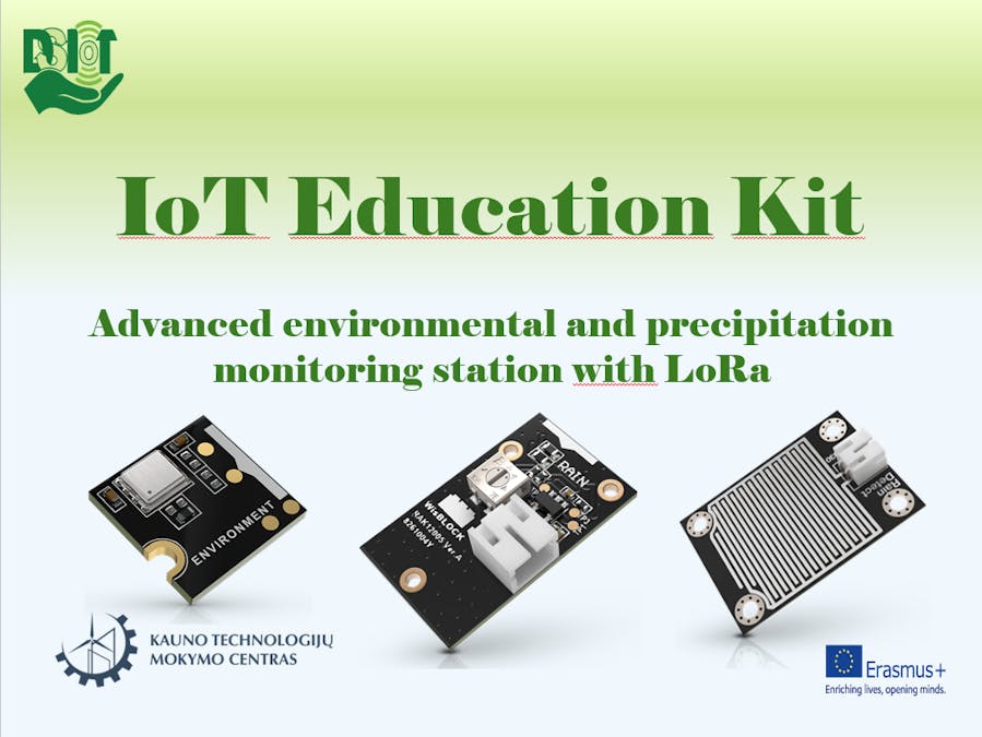 Advanced environmental and precipitation monitoring station