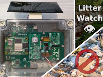 LitterWatch - Combating Littering with Edge AI