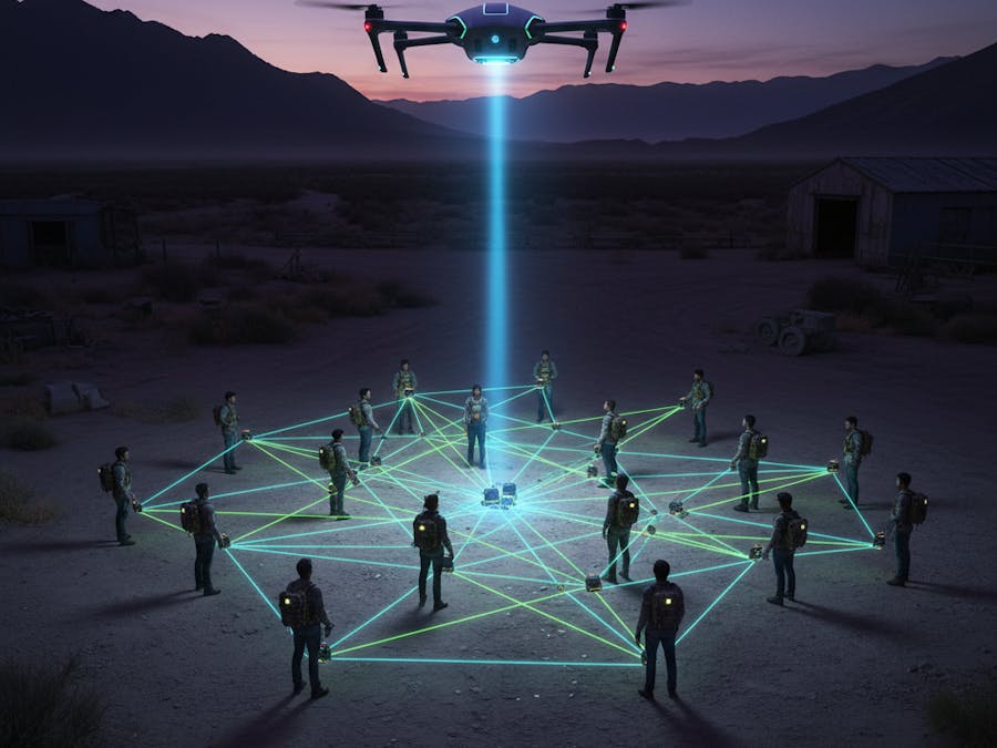 SkyMesh: Drone-Powered LoRa Relay Node
