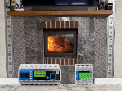 Smart Chimney with MiniPLC, ESPHome & Home Assistant