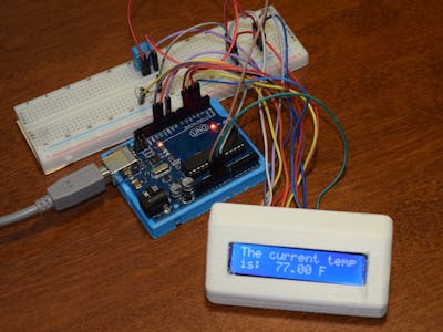 Arduino LCD Thermostat