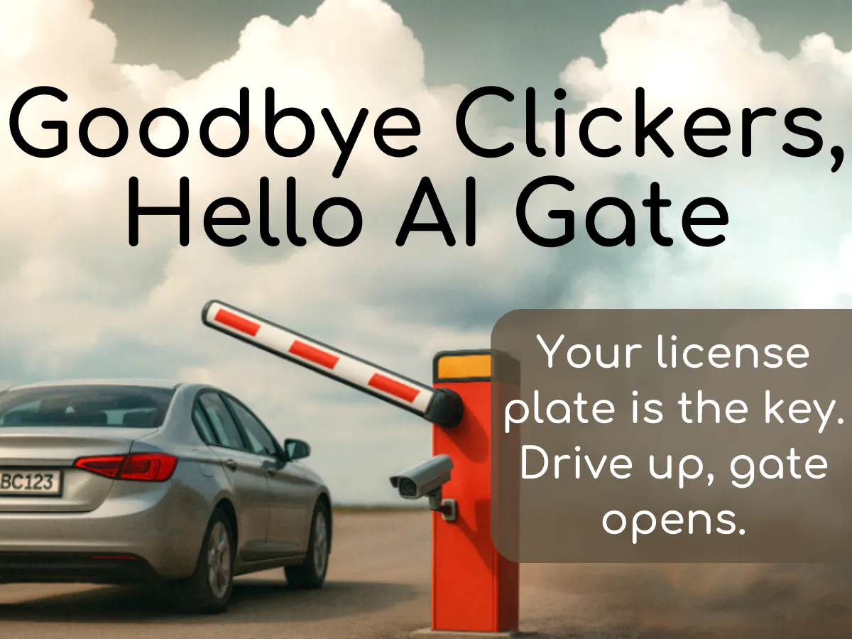 Goodbye Clickers, Hello AI Gate - Hackster.io