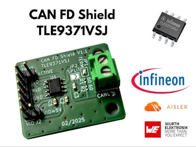 CAN FD Shield TLE9371VSJ
