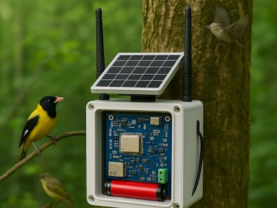 Edge-Bird: ML Based Bird Identifier & Habitat Monitor
