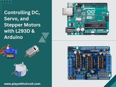 L293D Motor Driver Shield with Arduino