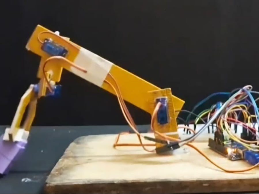 5-Axis robot arm using Arduino UNO