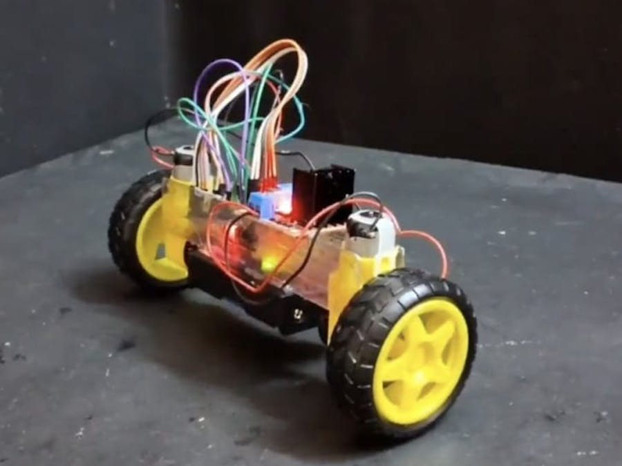 Automatic Balance System for 2-Wheel Bot Using Gyroscope