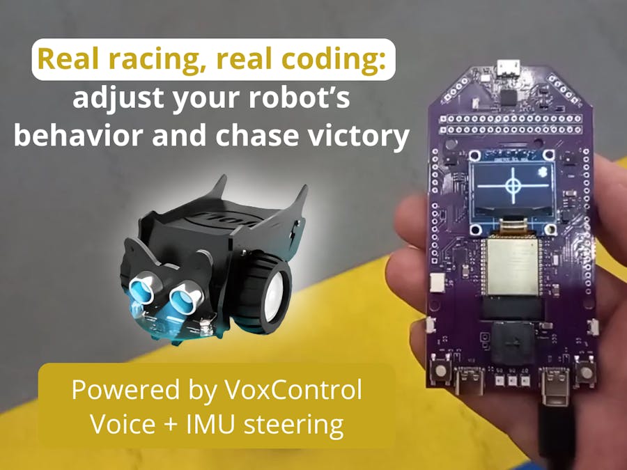 CrowBot Racing: Turn Your Robot into a Track Champion