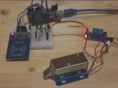 Build Arduino RFID Door Lock With Visual Programming Visuino