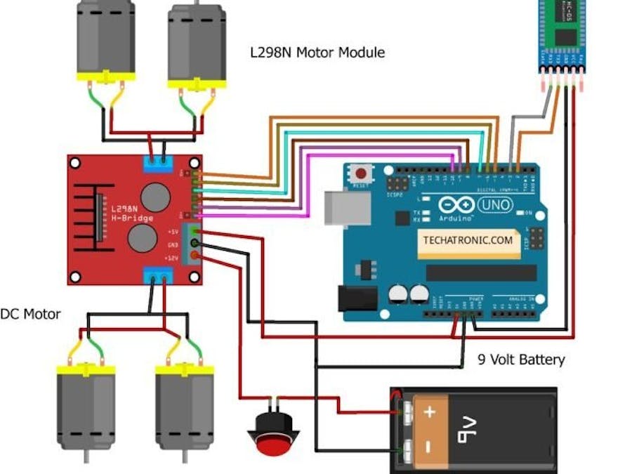 SPY Robot Using Arduino With Bluetooth Controls | Arduino ro