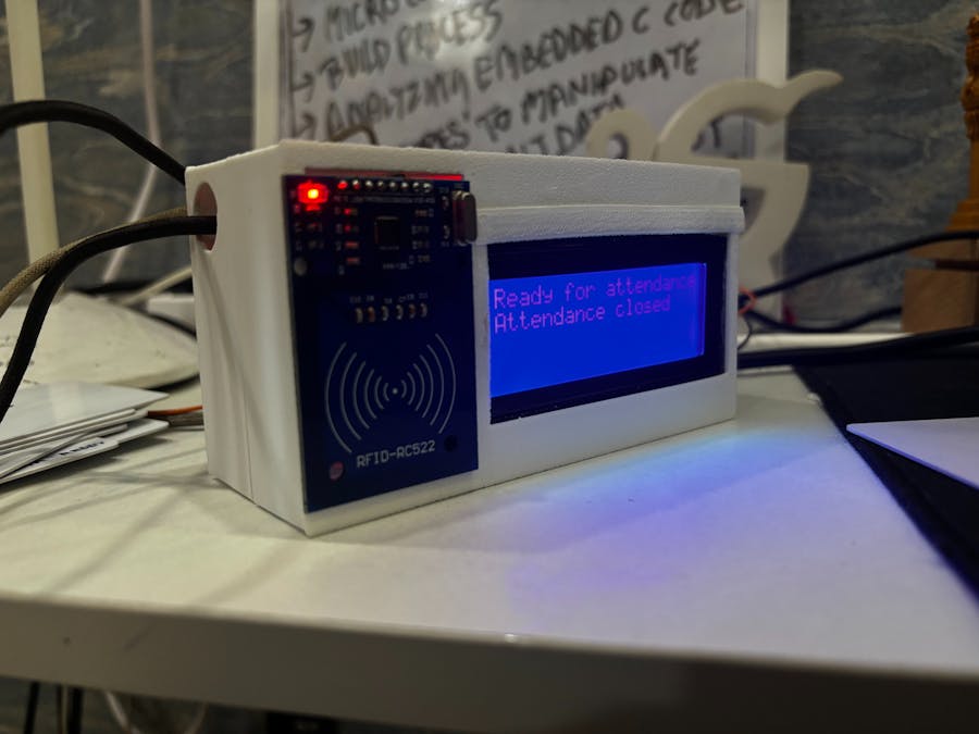 Arduino Uno R4 Wi-Fi Based RFID Attendance System