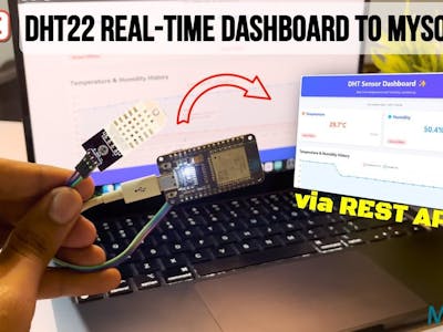 DHT22 Real-Time Data to MySQL Build an IoT Dashboard