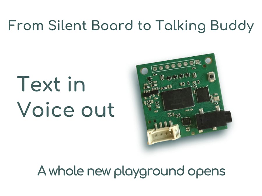 The First Neural Speech Module for Makers: tinyTTS kit
