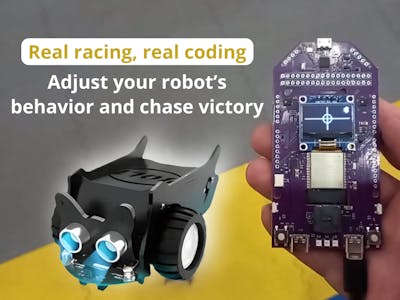 CrowBot Racing: Turn Your Robot into a Track Champion