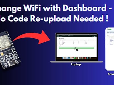 🌐 Change WiFi Connection on ESP32 Without Re-uploading Code
