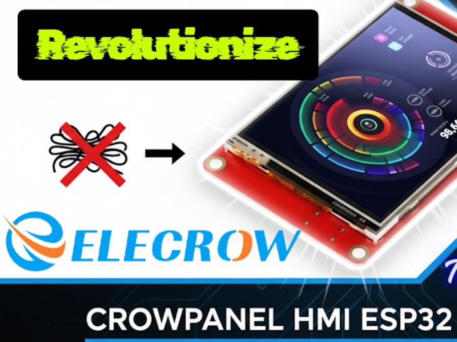 Crowpanel 2.4 inch display review