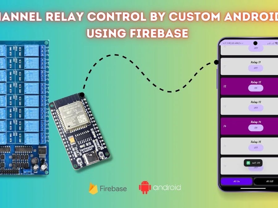 🏠 Smart Home Control: Automate 16 Relays with ESP32