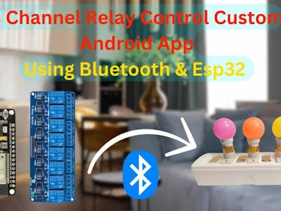 Mastering Home Illumination: ESP32 + 8-Channel Relay