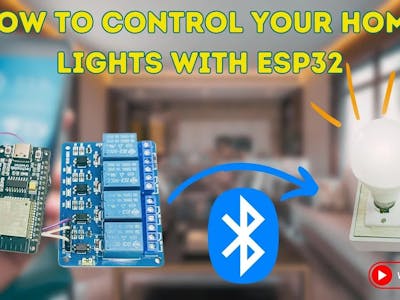 Ultimate Home Lighting Control: ESP32 + 4-Channel Relay