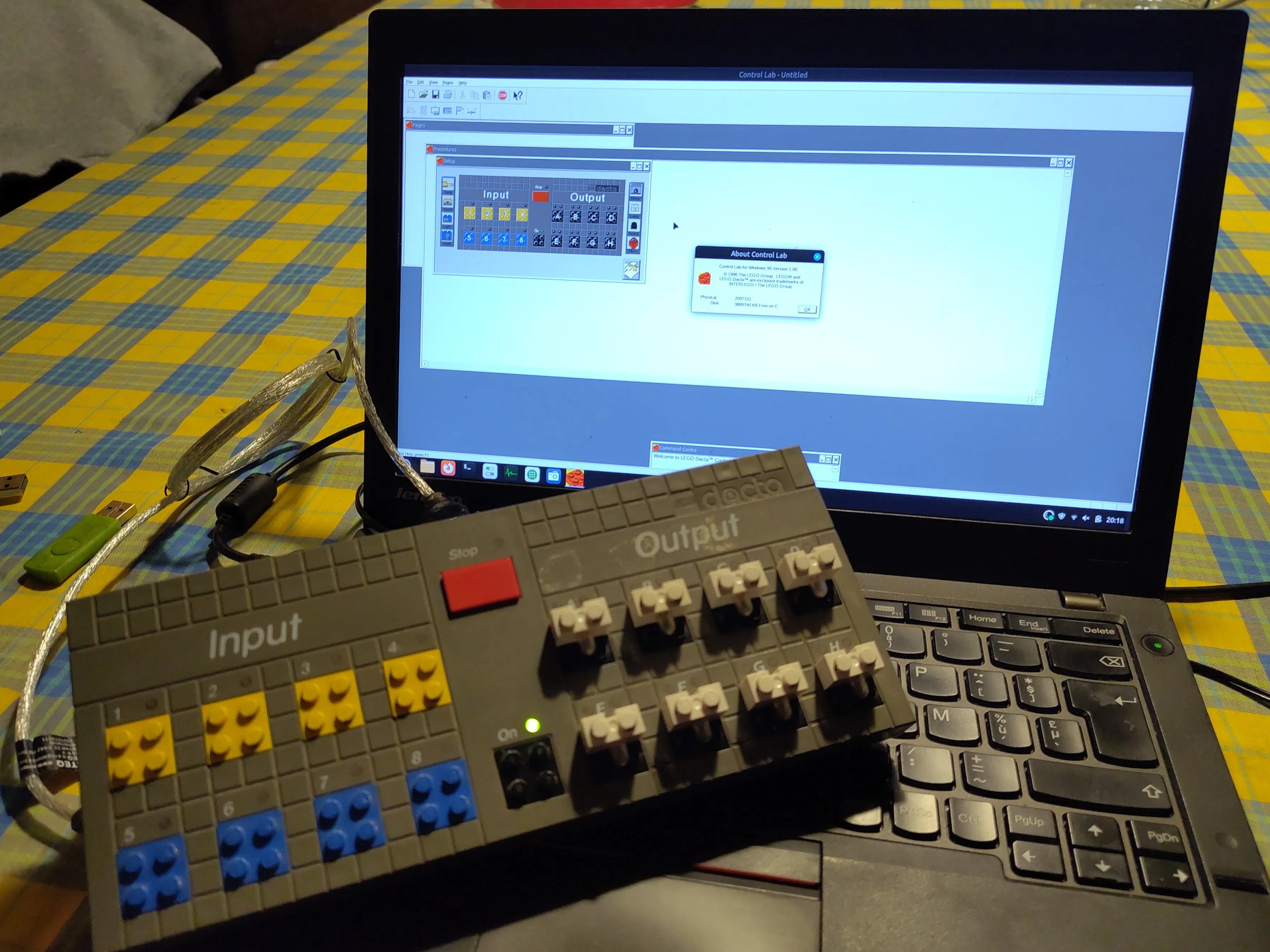 LEGO ControlLab with Linux - Hackster.io