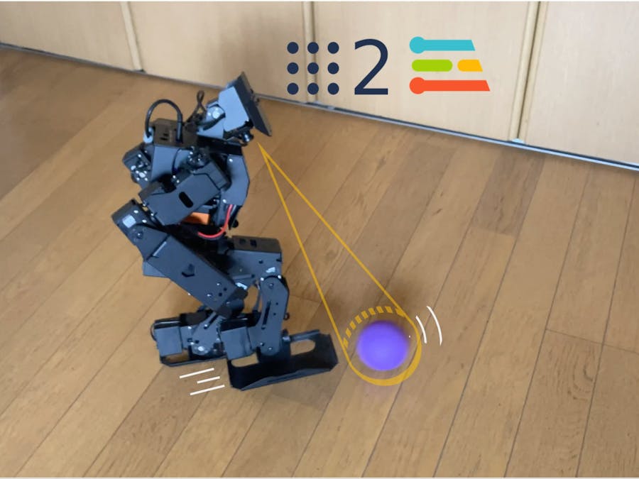 ROS 2 Pick-and-Kick with Particle Tachyon and Edge Impulse